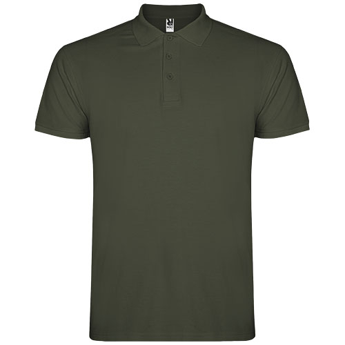 Polo pour homme coton 200gr personnalisé Star ROLY Vert venture